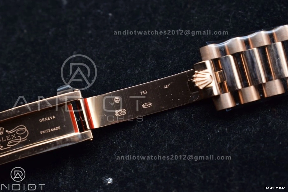 V5 RG Original Diamond (Gain 904L DayDate Grey Weight) on Square President 36 vr3255 Best Bracelet 671 QF with Dial Steel Edition 0422